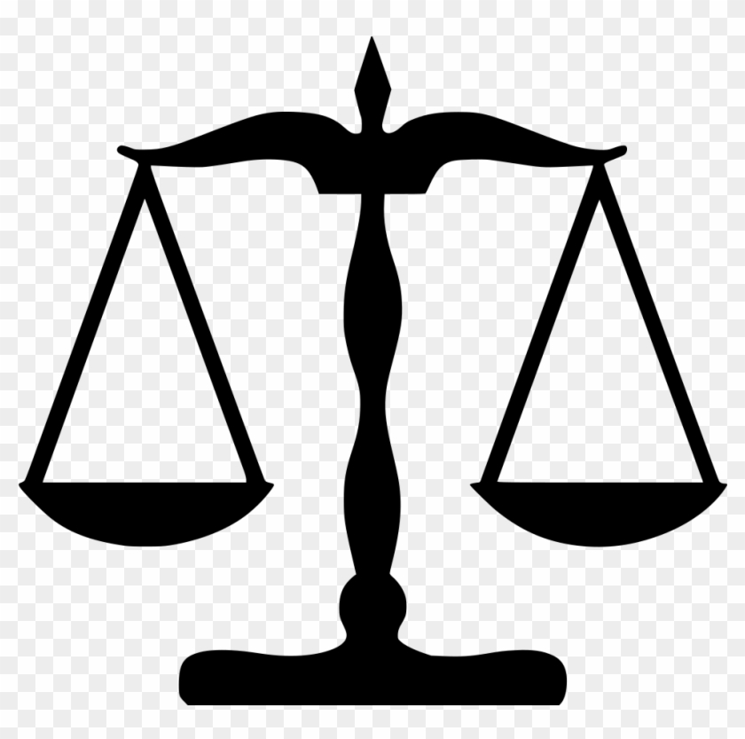 Download Png - Scales Of Justice Clip Art Transparent Png #1003340