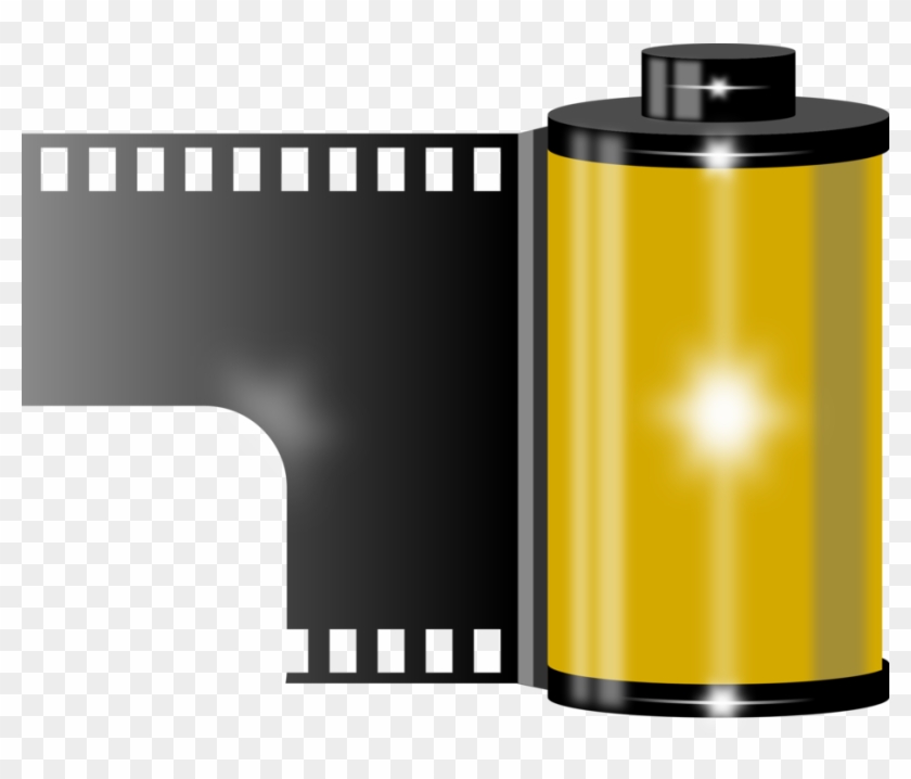 Photographic Film Roll Film Reel - Camera Film Roll Png Clipart #1003613