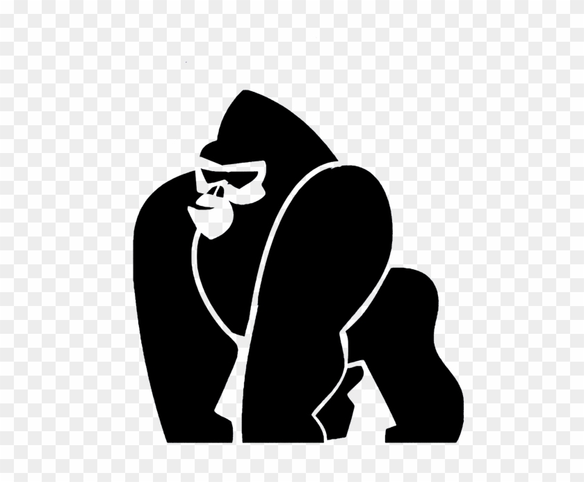 Bad Logos Google Search Graphics Pinterest Zeichnen - Chubby Gorilla Logo Clipart #1003780