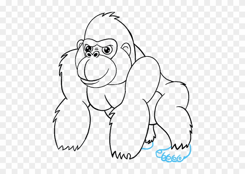 678 X 600 9 - King Kong Para Dibujar Clipart #1003820