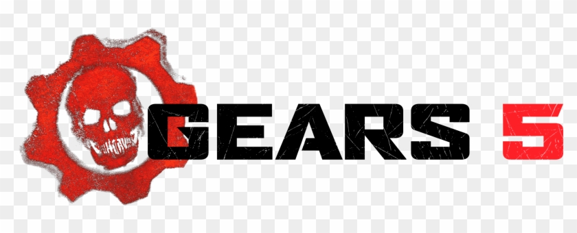 Gears 5 Rgb Horizontal Logo V2 Clipart #1003893