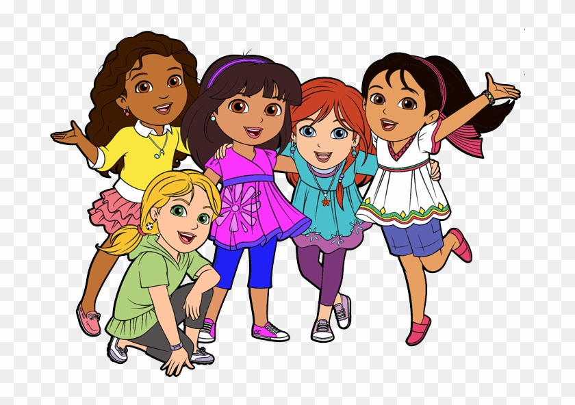Friends Png Picture - Friends Images In Cartoon Clipart #1004190
