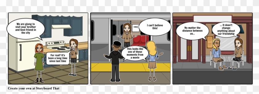 Friends - Cartoon Clipart #1004449