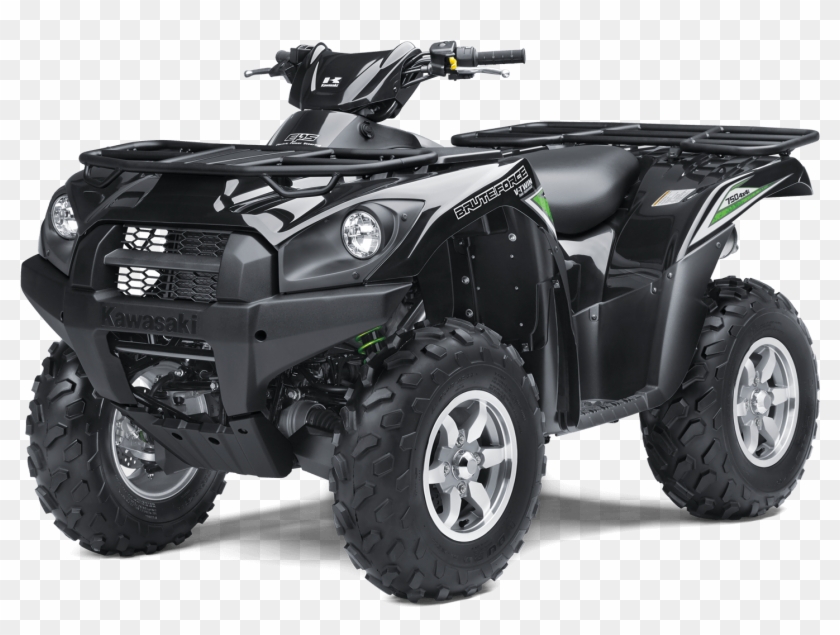 Share This With Friends - Kawasaki Brute Force 750 Black Clipart #1004619