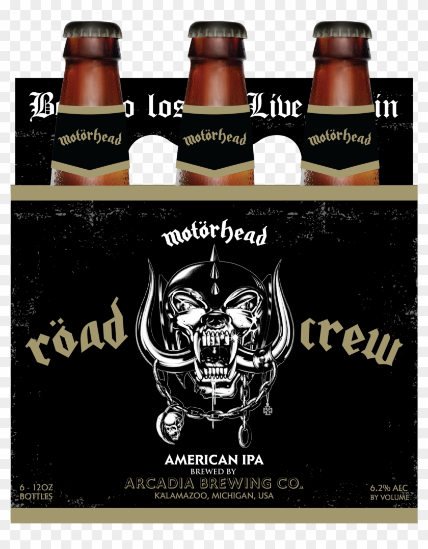 Mötorhead Röad Crew Us Beer - Arcadia Motorhead Road Crew Clipart