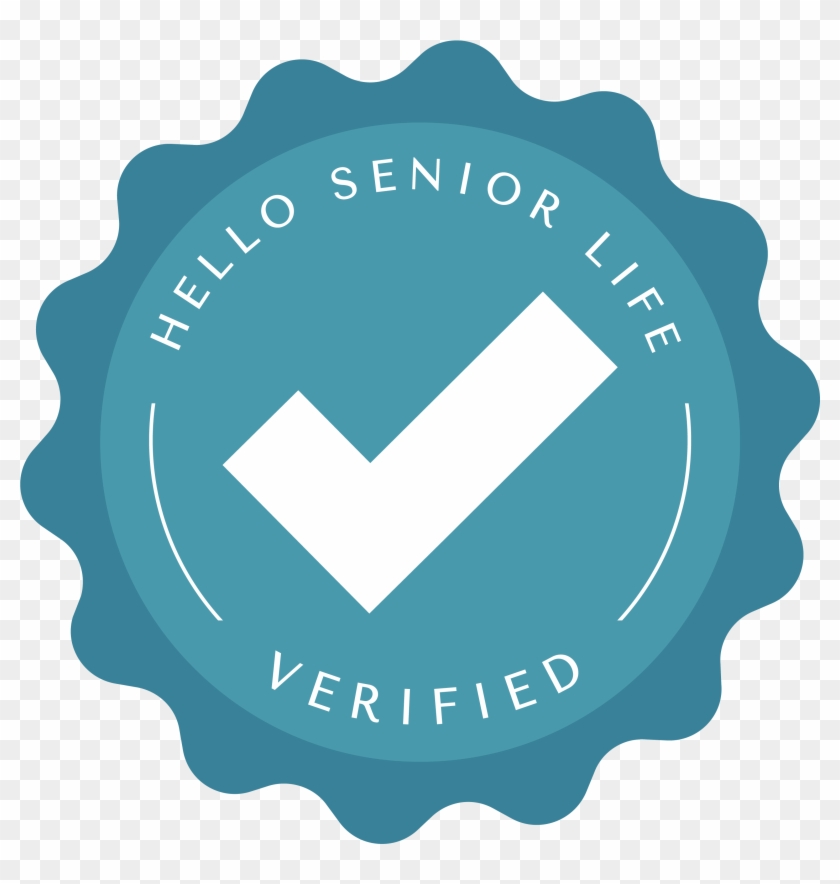 Src=”http - //www - Helloseniorlifeflorida - Badge - Circle Clipart #1004981