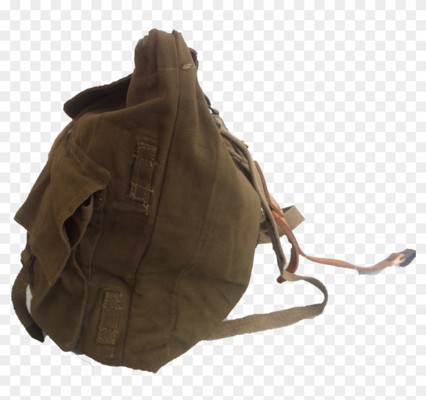 Us Vintage Miitary Green Canvas Rucksack Backpack - Shoulder Bag Clipart #1005197