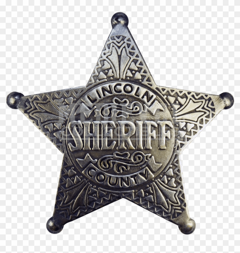Lincoln County Sheriff Badge Clipart