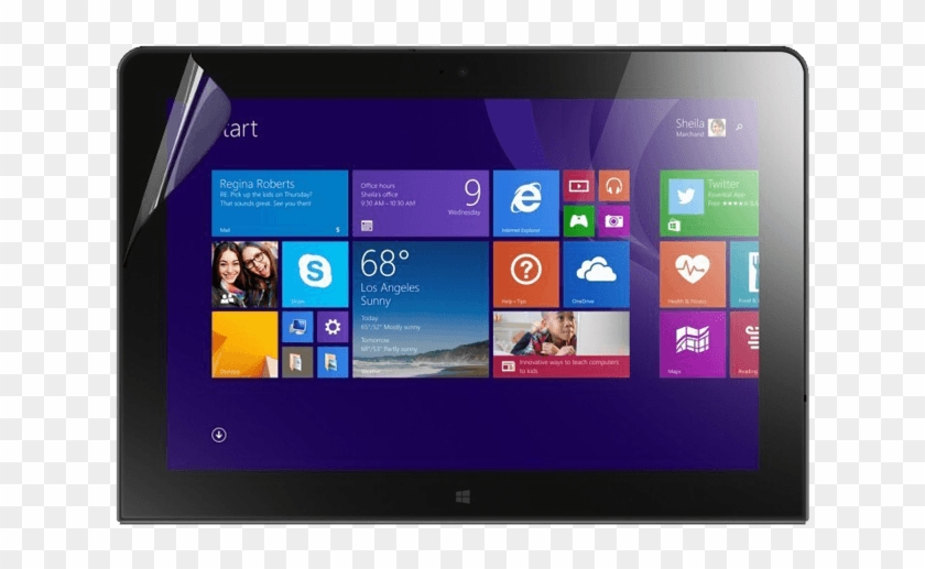Anti-glare Screen Protector For Thinkpad 10 Tablet - Tablette Hp Pro Windows 10 Clipart