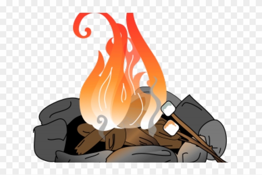 Campfire Clipart Transparent Background - Transparent Background Fire Pit Clipart - Png Download #1005668