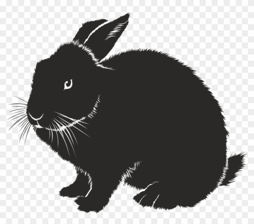 Silhouette Rabbit Icon Png Clipart