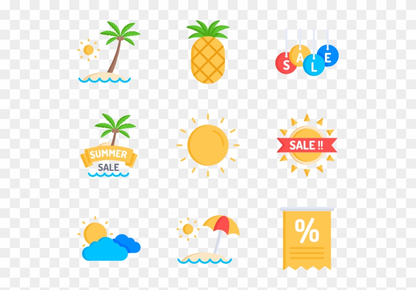 Summer Sales - Summer Sales Icon Clipart #1006219