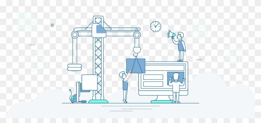 Software Dev Banner - Cartoon Clipart