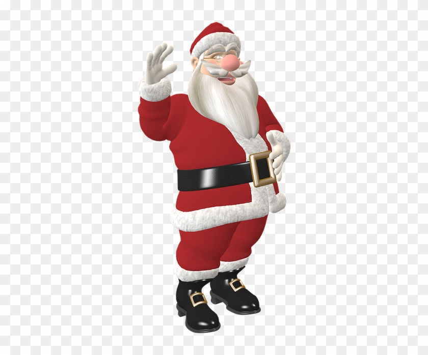 Santa Replaces Christ - Santa Claus Hd Wallpaper Long Clipart