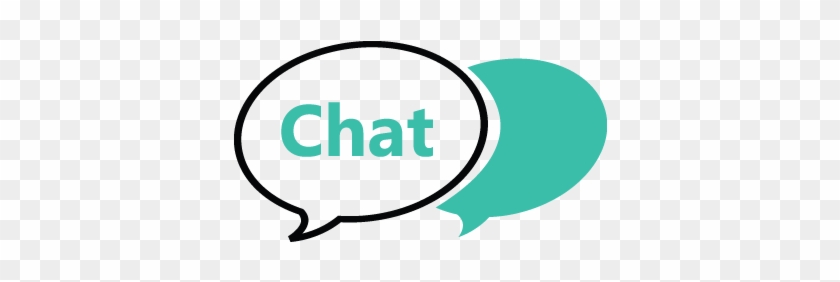 Chat, Communication, Social Media Icon - Circle Clipart #1006459