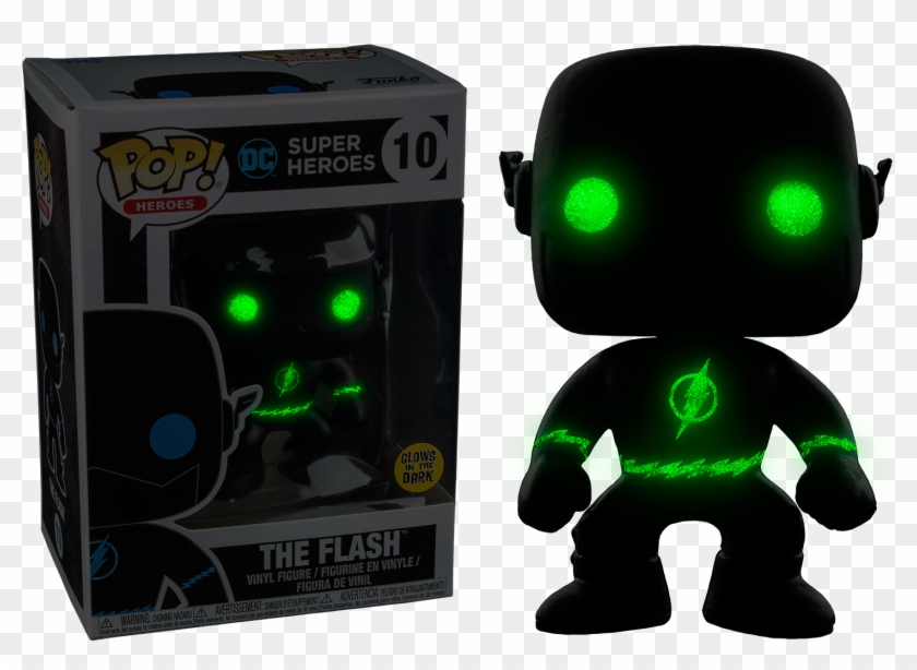 The Flash Silhouette Glow In The Dark Pop Vinyl Figure - Funko Pop De Flash Clipart