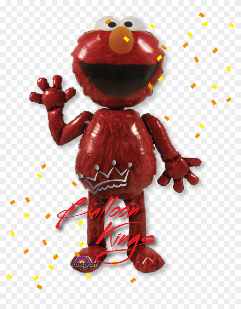 Elmo Airwalker - Cartoon Clipart #1007071