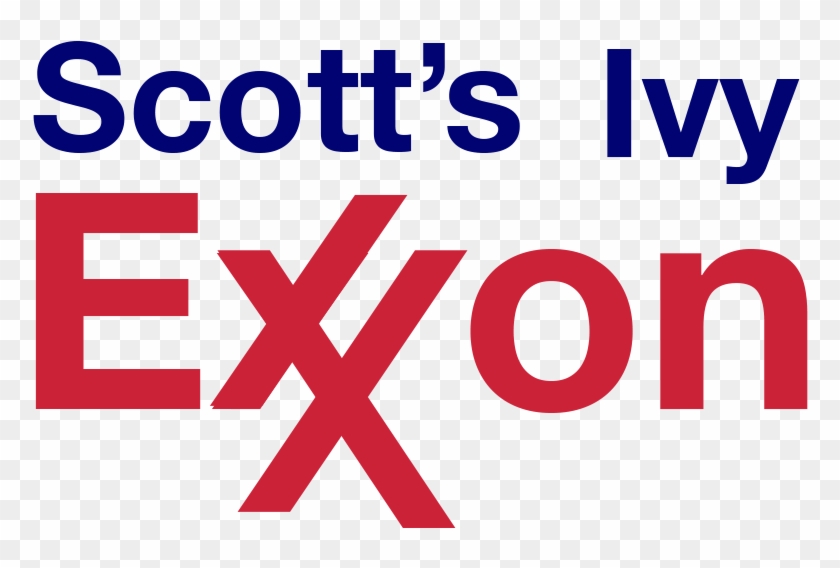 Scott's Ivy Exxon - Graphic Design Clipart #1007287