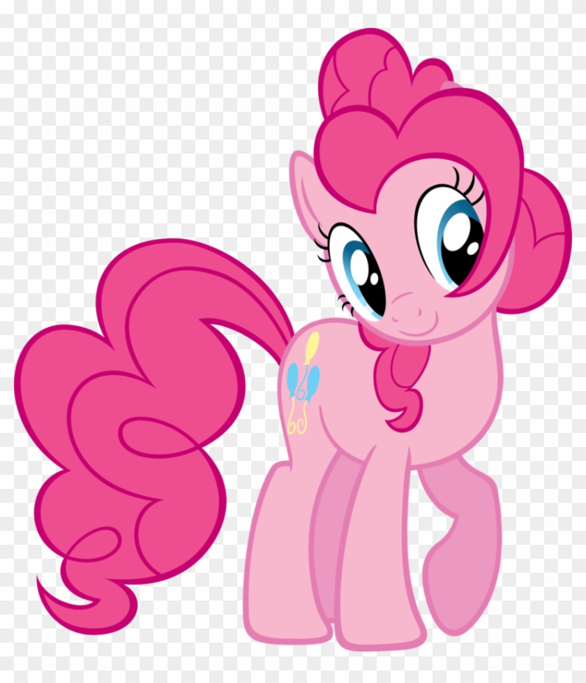 Pinkie Pie Png Pic - Pinkie Pie Cake Template Clipart #1007450