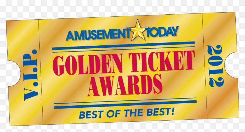Blank Golden Ticket Png - Tickets For Theme Parks Clipart #1007870
