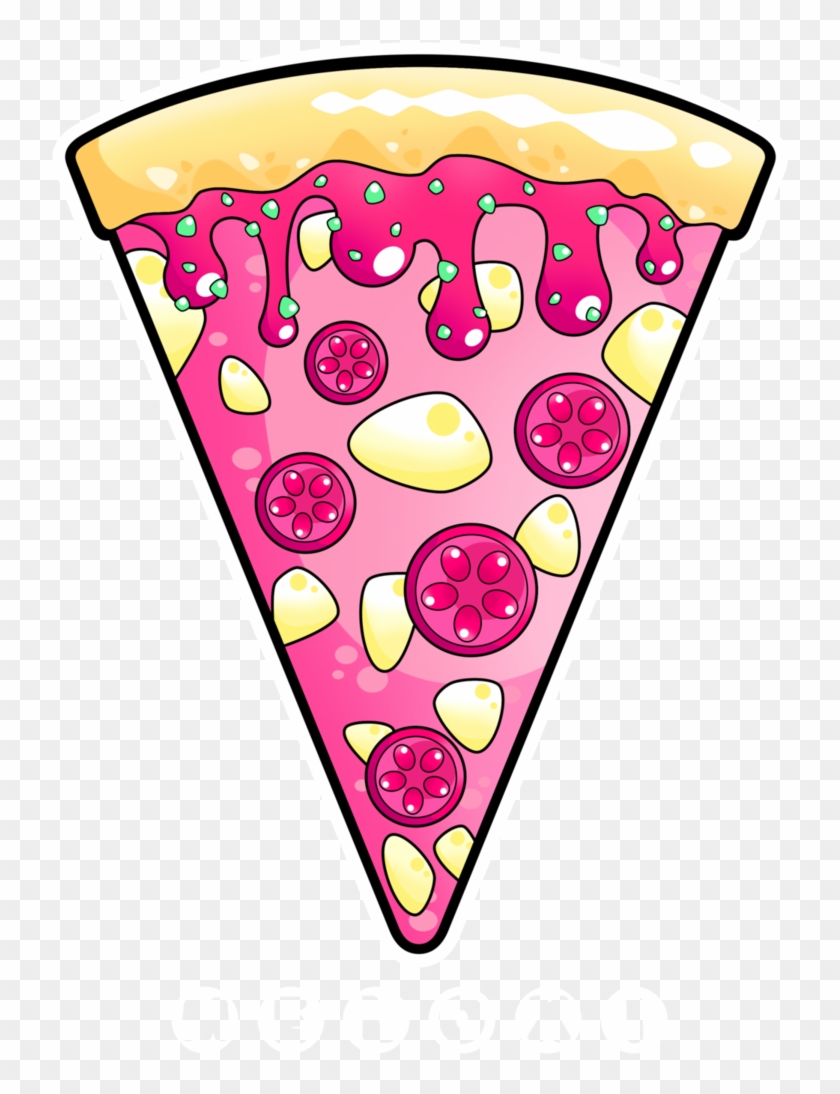 Pizza Clipart Pink - Png Download