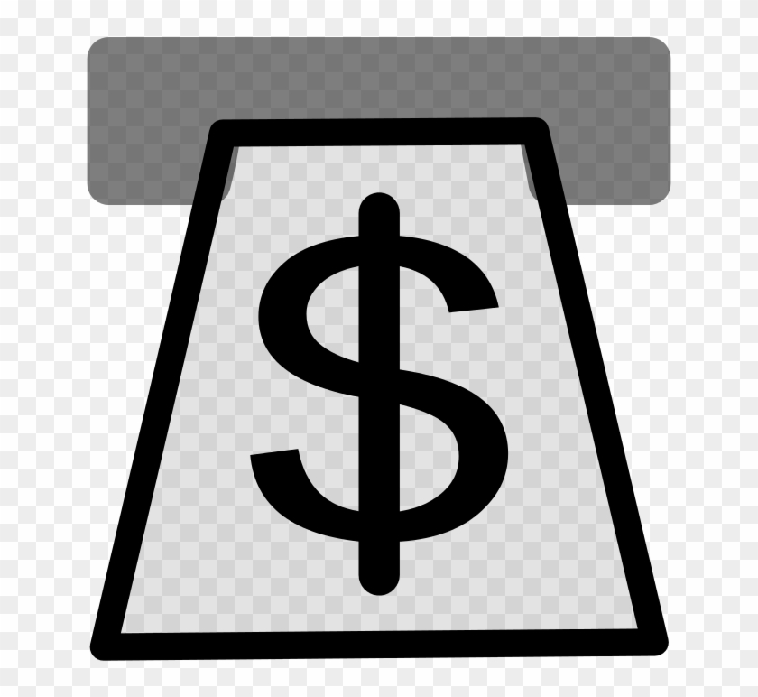 File - Money Atm - Svg - Insert Money Here Clipart