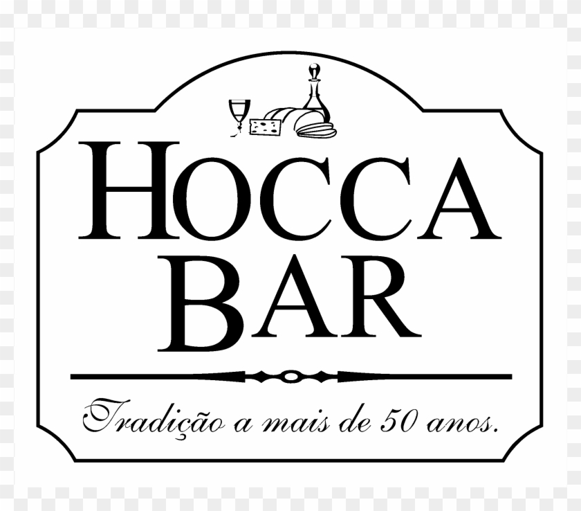 Hocca Bar Logo Black And White - Woodward Academy Clipart #1008171