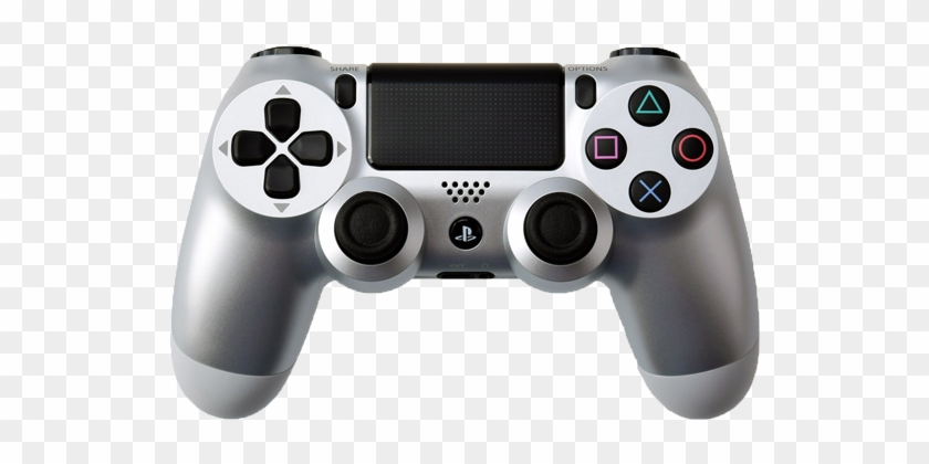 Silver - Playstation 4 Controller Silver Clipart #1008871