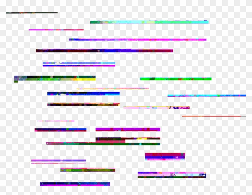 Glitch Effect Transparent - Overlay Transparent Glitch Effect Clipart