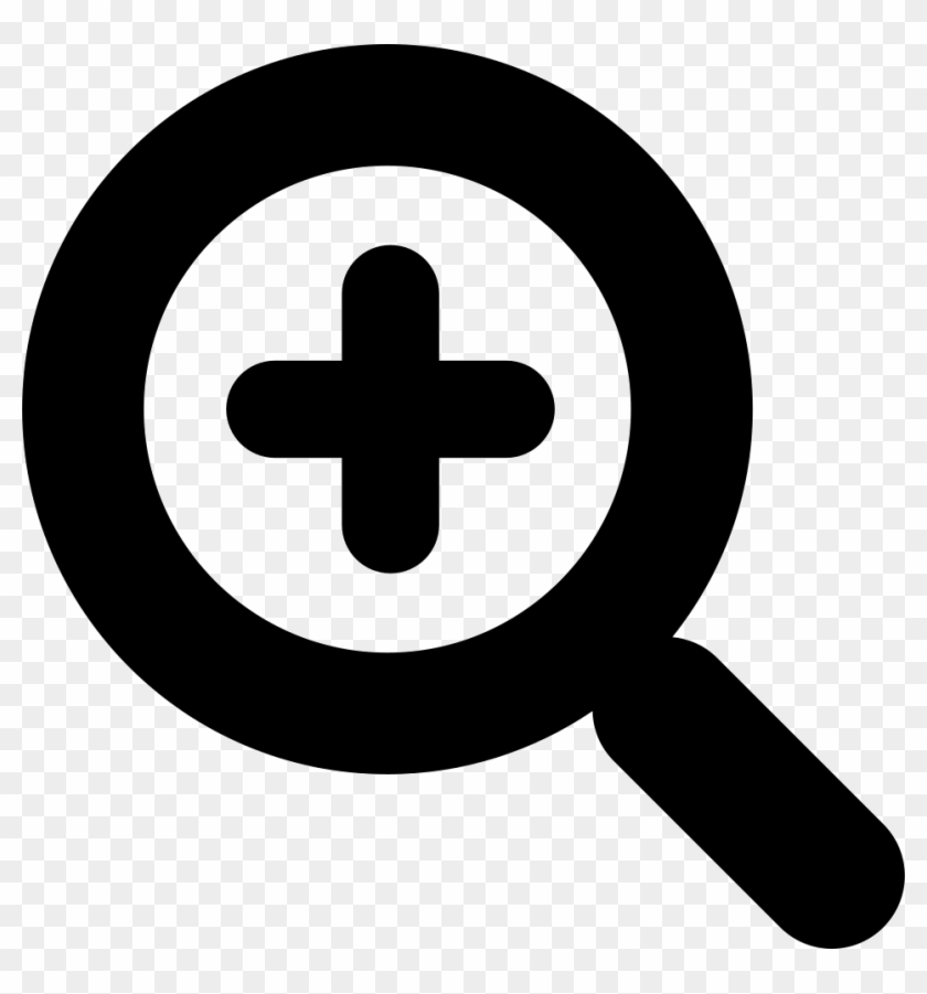 956 X 980 5 - Magnifying Glass Plus Clipart #1009767