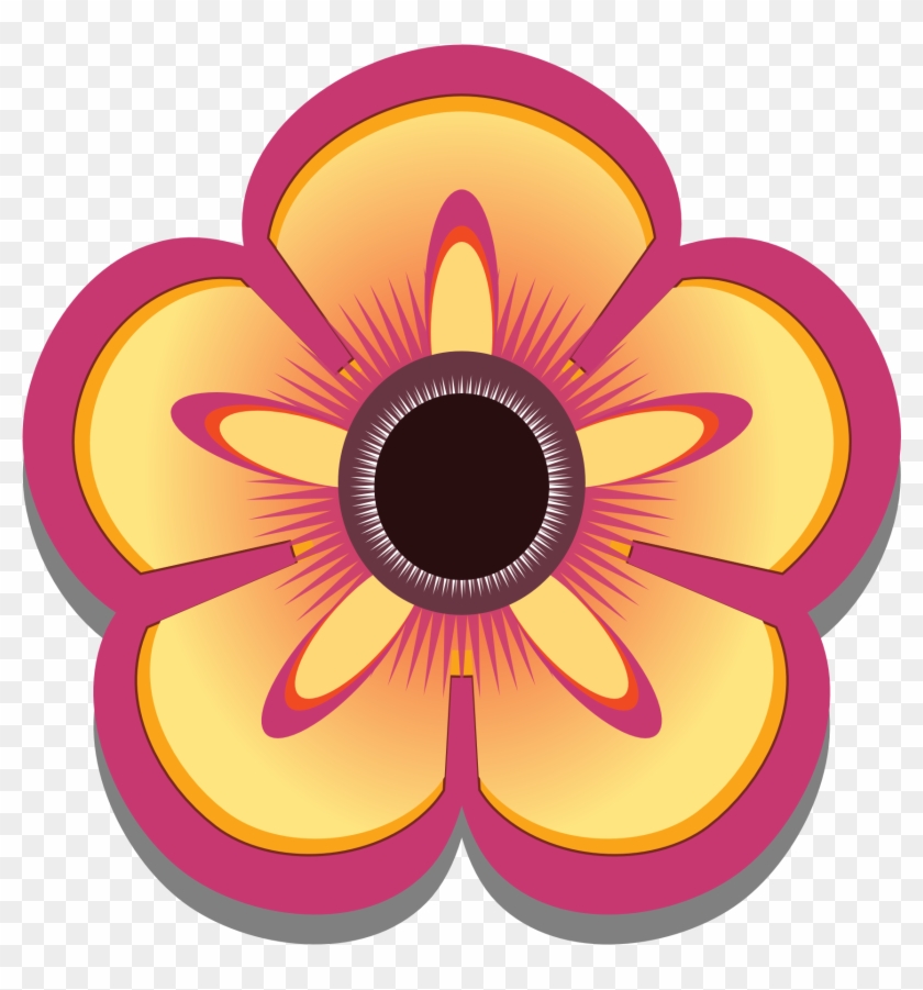 New Abstract Flower Png - Portable Network Graphics Clipart