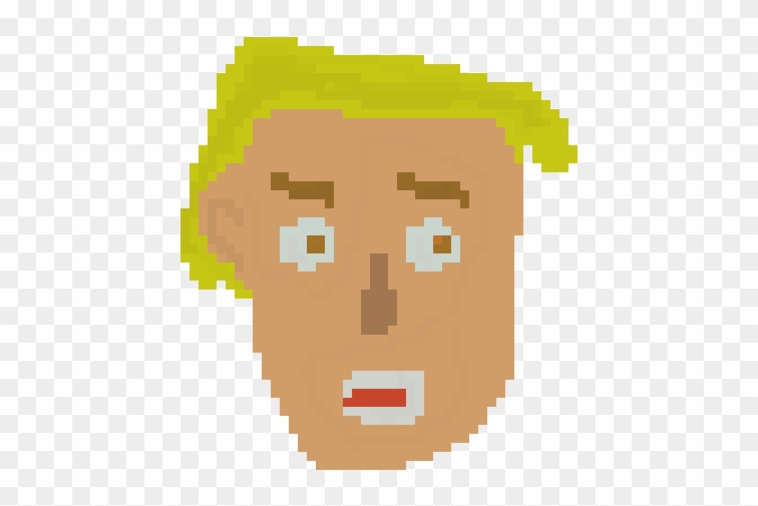 Trump Trash - Cross-stitch Clipart #1010436