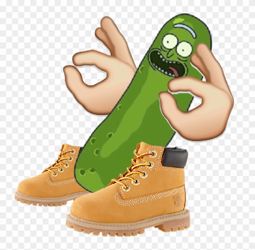 Pickle Rick With By - Timbs .png Clipart