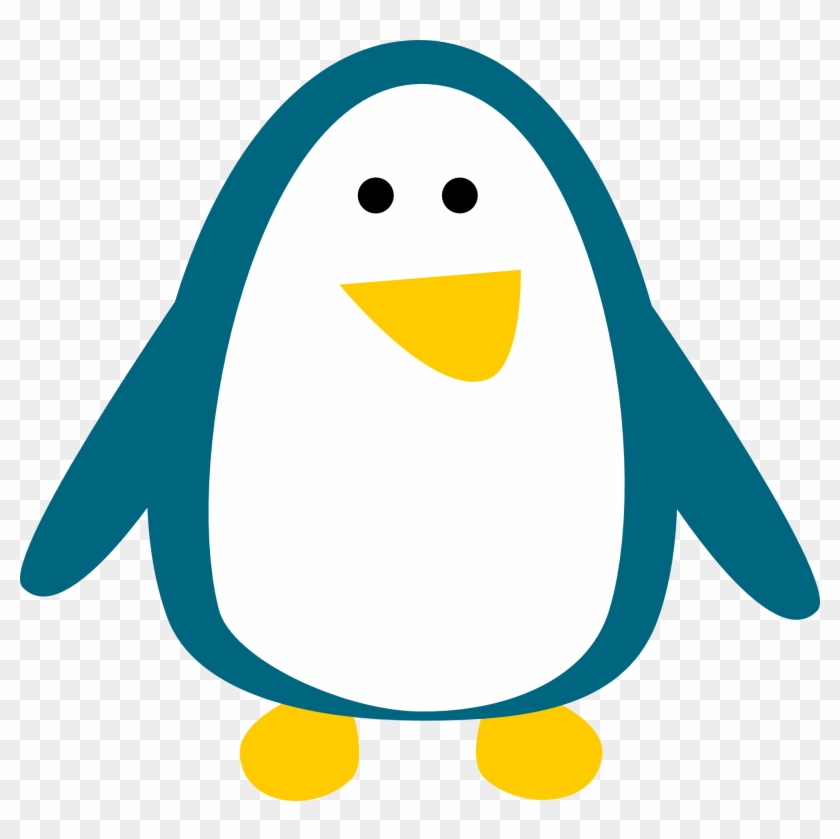 Cute Penguin Png - Penguin Cartoon No Background Clipart #1010463