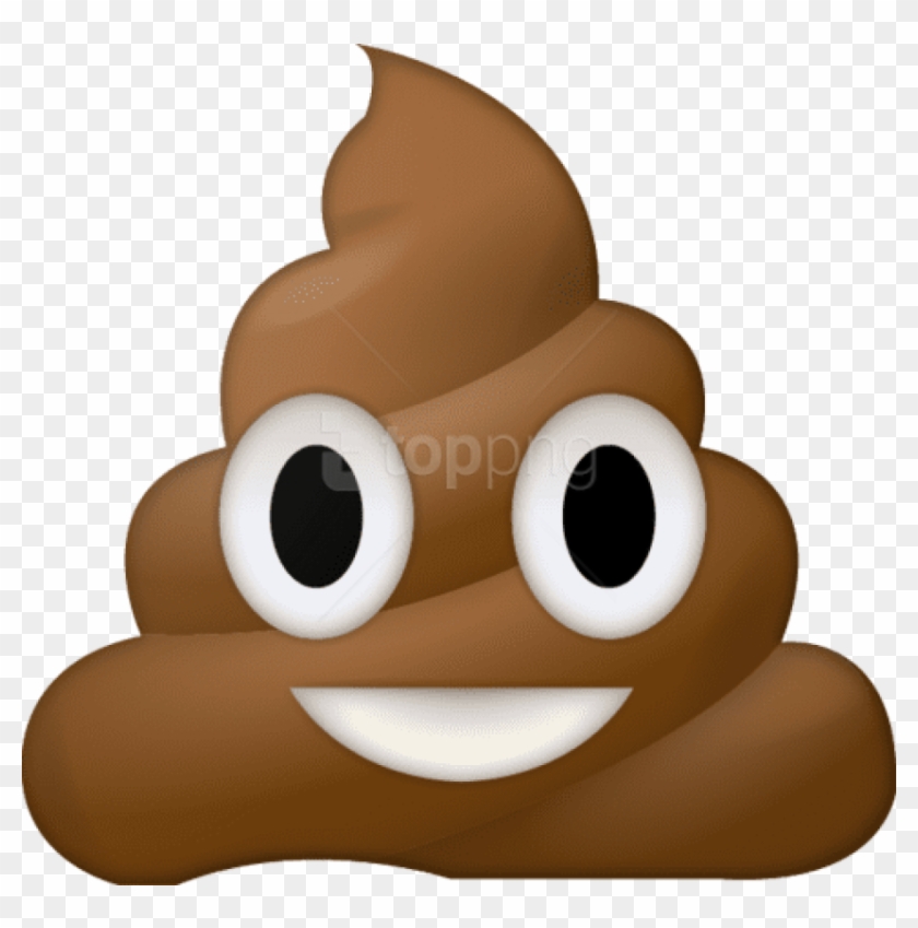 Download Poop Emoji - Poop Emoji Png Clipart #1010553