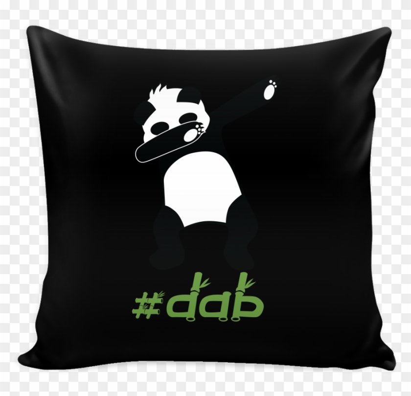 Dabbing Panda 16 X 16 Pillow Cover - Throw Pillow Clipart #1010708