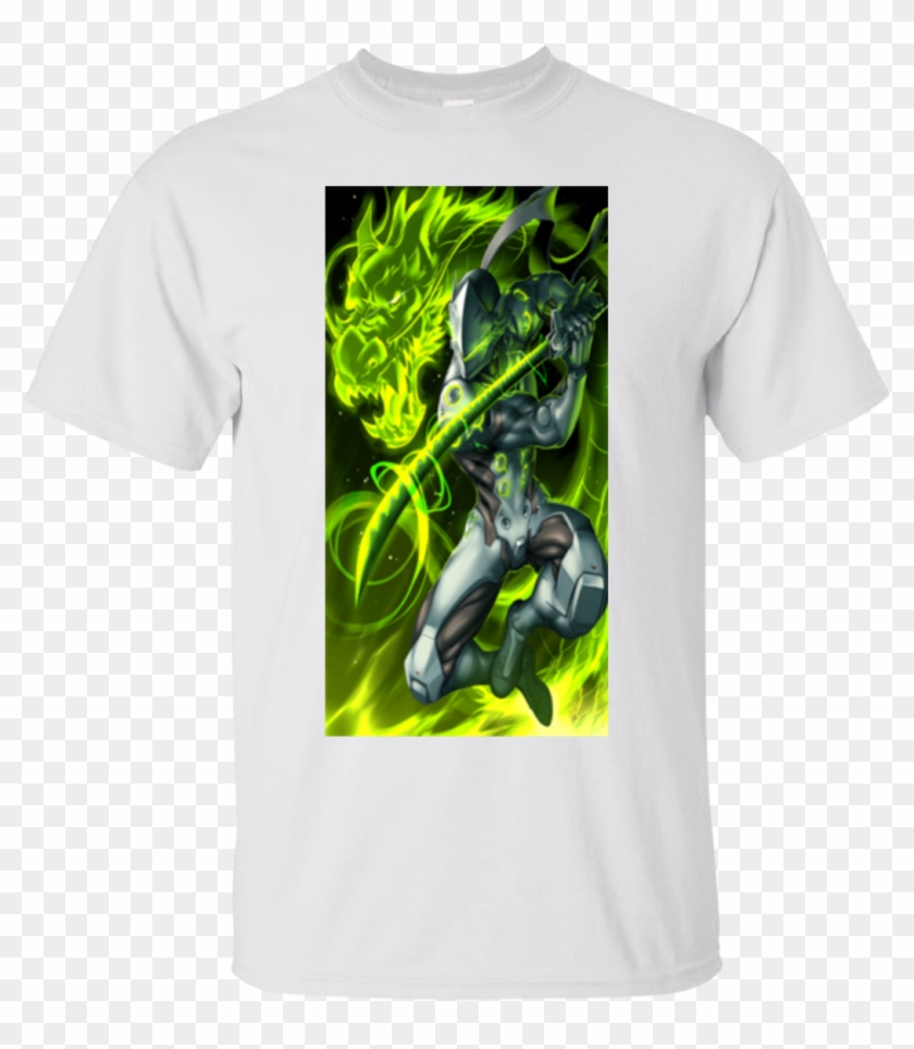 Overwatch T Shirt Genji - Genji And Hanzo Fighting Clipart