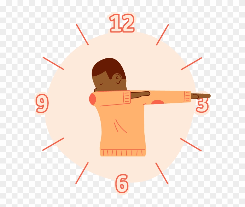 Dab O'clock Messages Sticker-2 - Vuejs Gauge Clipart