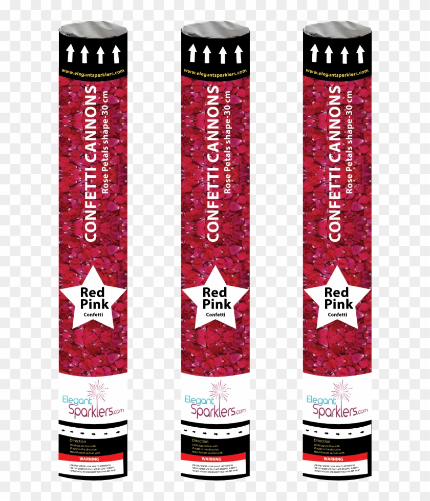 30 Cm Red Pink Rose Petals Shape 3 1 - Cylinder Clipart