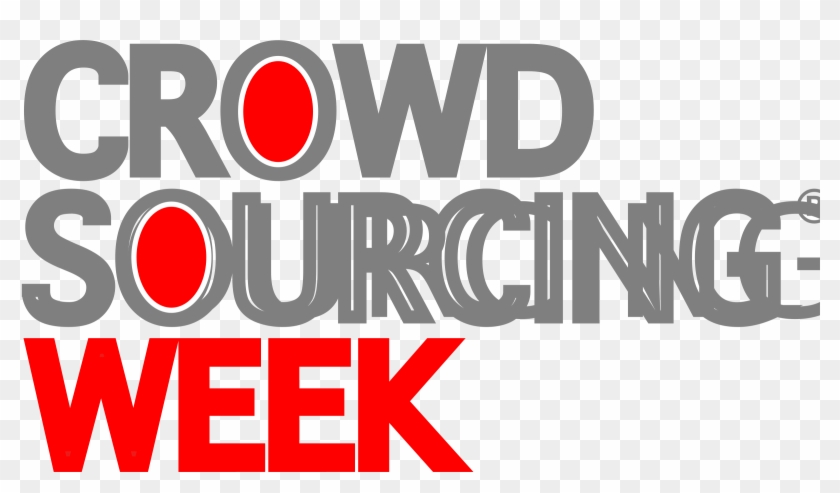 Crowd Sourcing Week Logo Png Transparent - Crowdsourcing Week Clipart #1011168