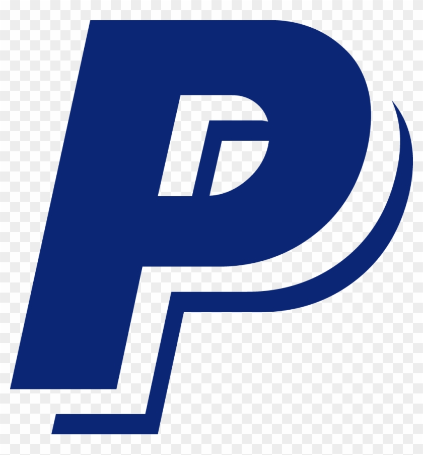 Paypal Logo Emblem Png - White Paypal Logo Png Clipart #1011286