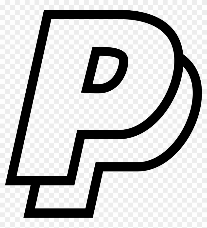 Png File Svg - Paypal White Icon Clipart #1011462