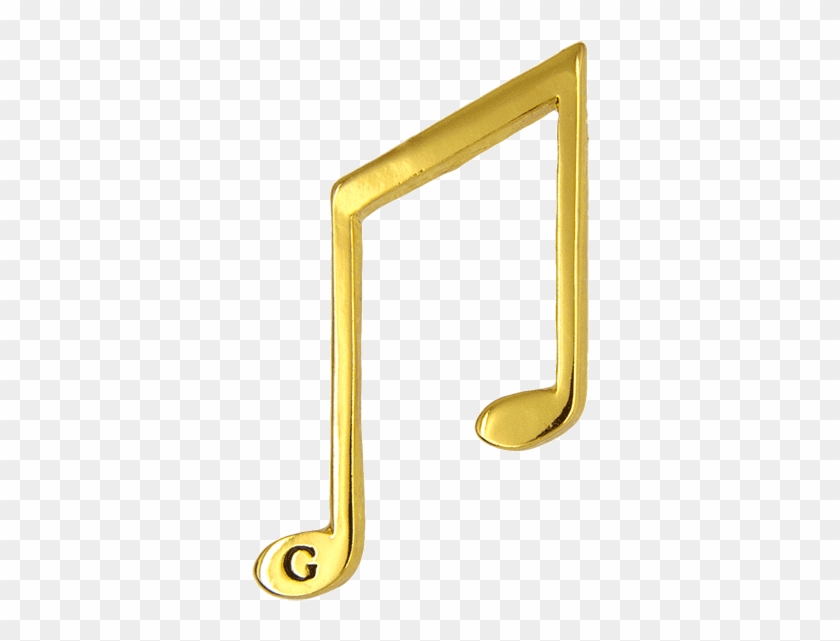 600 X 600 2 - Gold Music Note Transparent Clipart