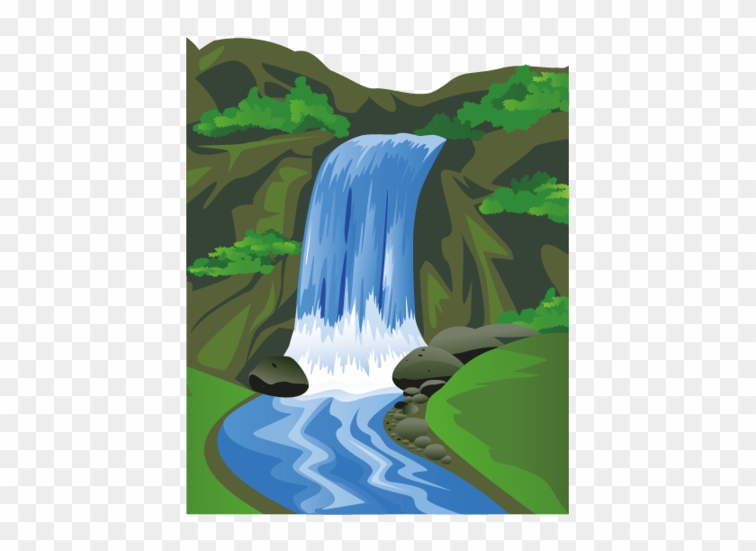 Waterfall Photography Euclidean Vector Clip Art - Water Fall Clip Art - Png Download