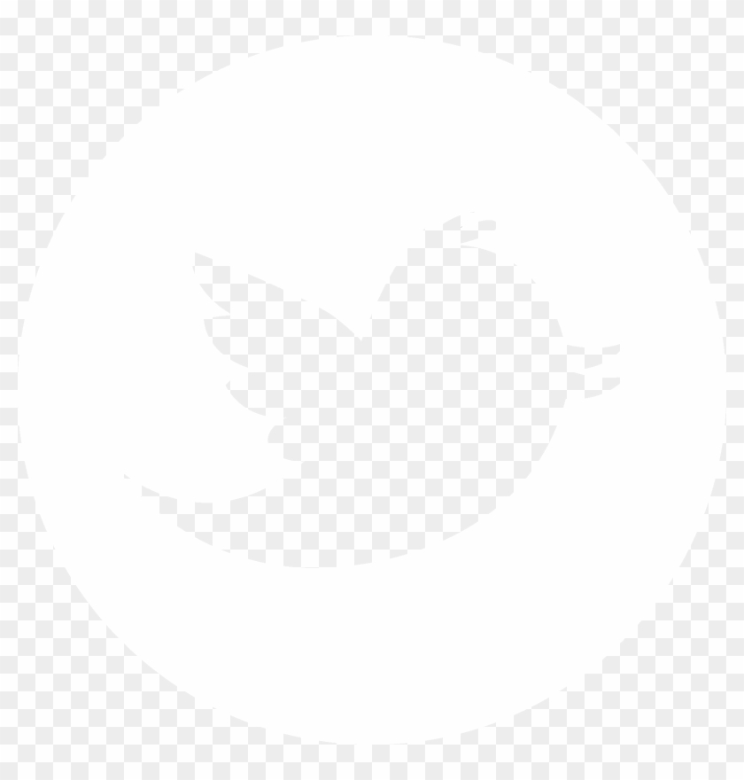 Twitter Logo Circle Png - Twitter Logo White Circle Clipart #1011785