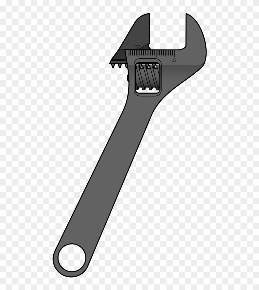 Adjustable - Adjustable Wrench Clipart - Png Download #1011894