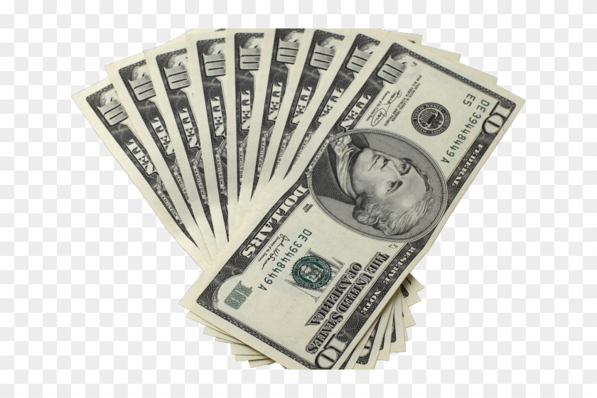 Dollar Png Transparent Images - Dollars On A Transparent Background Clipart #1012031
