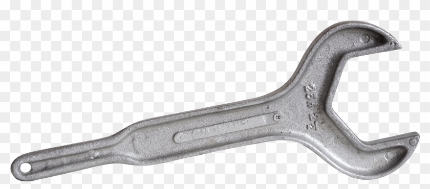 25h 2-1/2" Wrench Aluminum Single End For Hex Nut - Metalworking Hand Tool Clipart