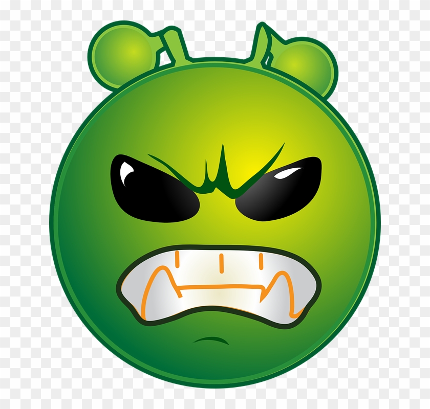 Angry Emoji Clipart Grrr - Grrr - Png Download
