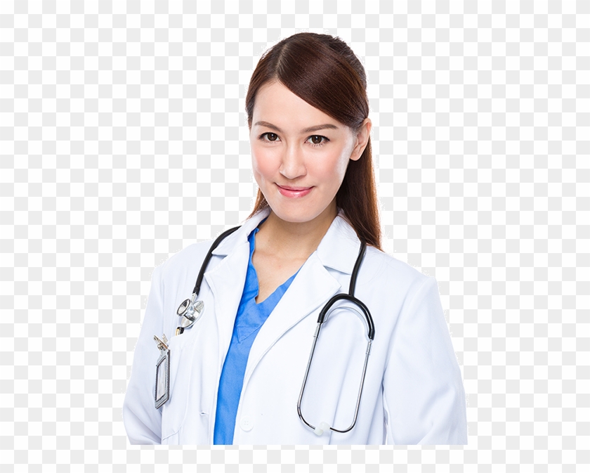 Female Abortion Doctor - Female Doctor With Stethoscope Png Clipart #1012626